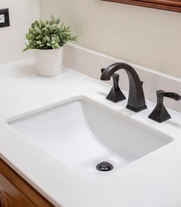 New faucets and sink